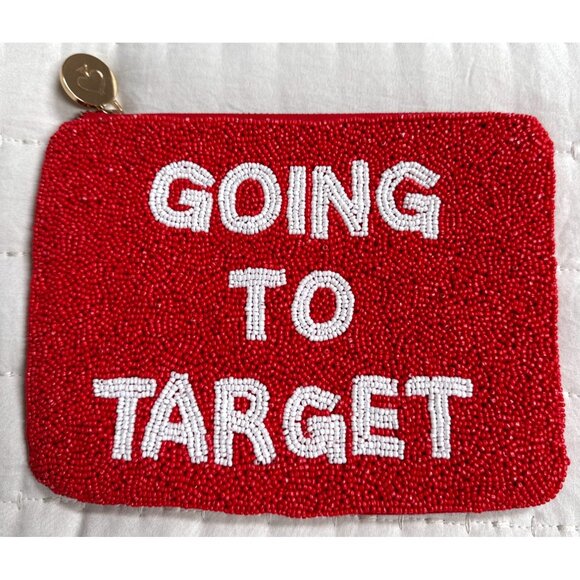 Kate Spade x Target Exclusive Going To Target Beaded Clutch - LIMITED EDITION - Picture 1 of 9